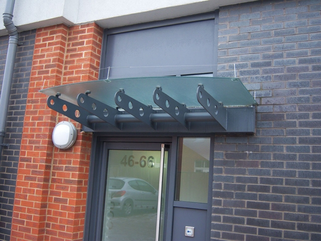 Door entrance canopies